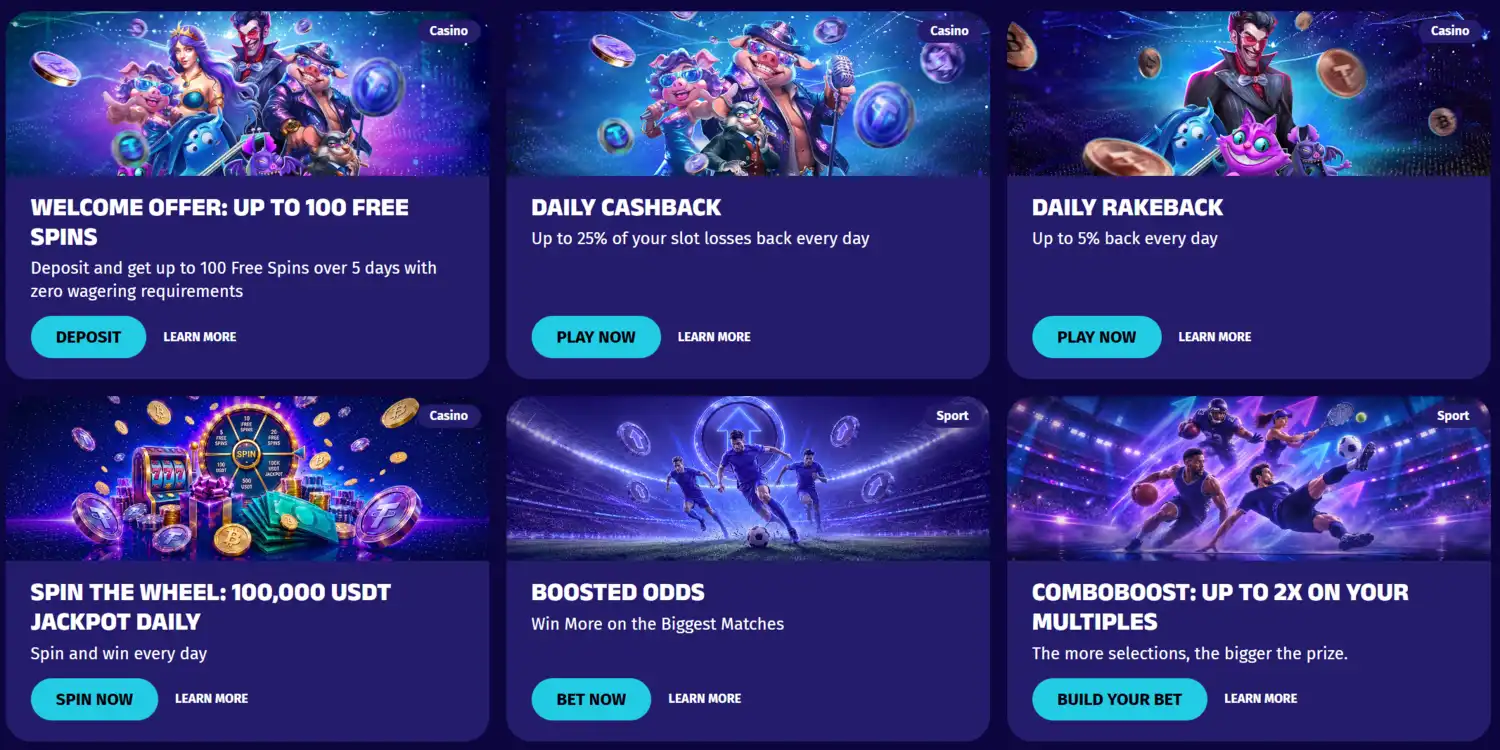 Hyper Lucky Casino rewards